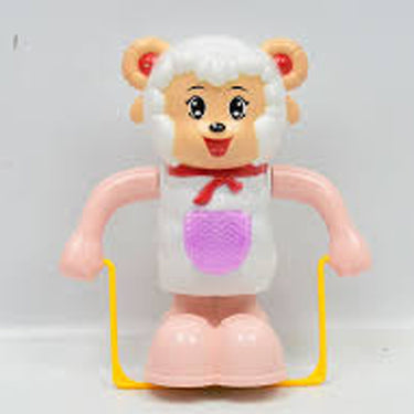 electric cartoon animals rope jumping asst